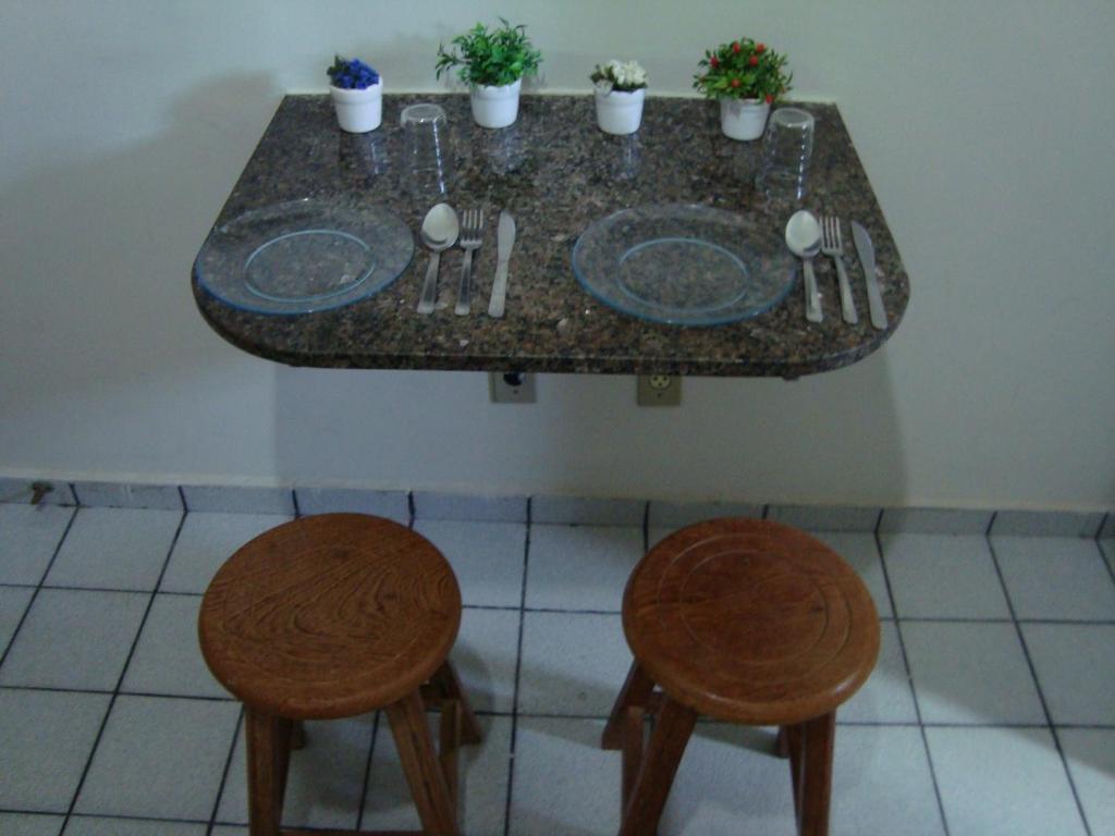 Flat Pousada da Praia Natal Ruang foto